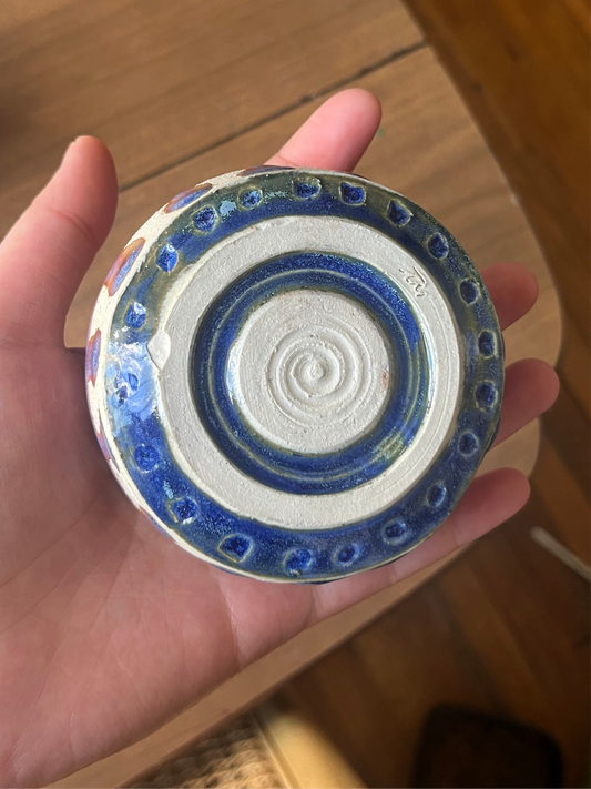 Small multicolor bowl
