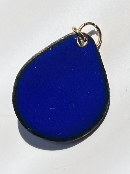 Royal Blue eye pendant